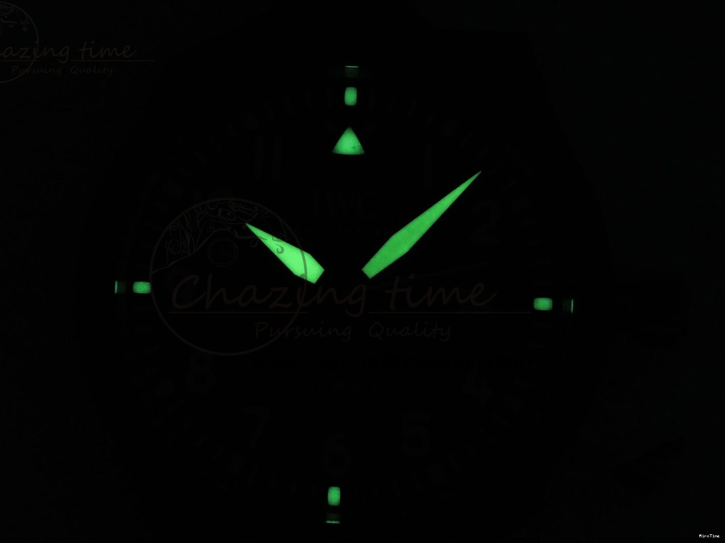 MIROTIME 0206 Original Pilot’s Watch Laureus Blue Ceramic IW328101 ZF 1:1 Best Edition on Blue Nylon Strap A 7027